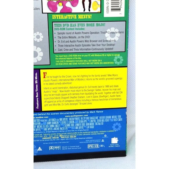 Austin Powers: The Spy Who Shagged Me – New Line Platinum Series DVD Movie - Picture 8 of 12